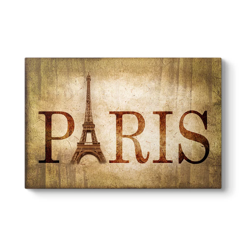 Paris Retro Tablo - Model 1